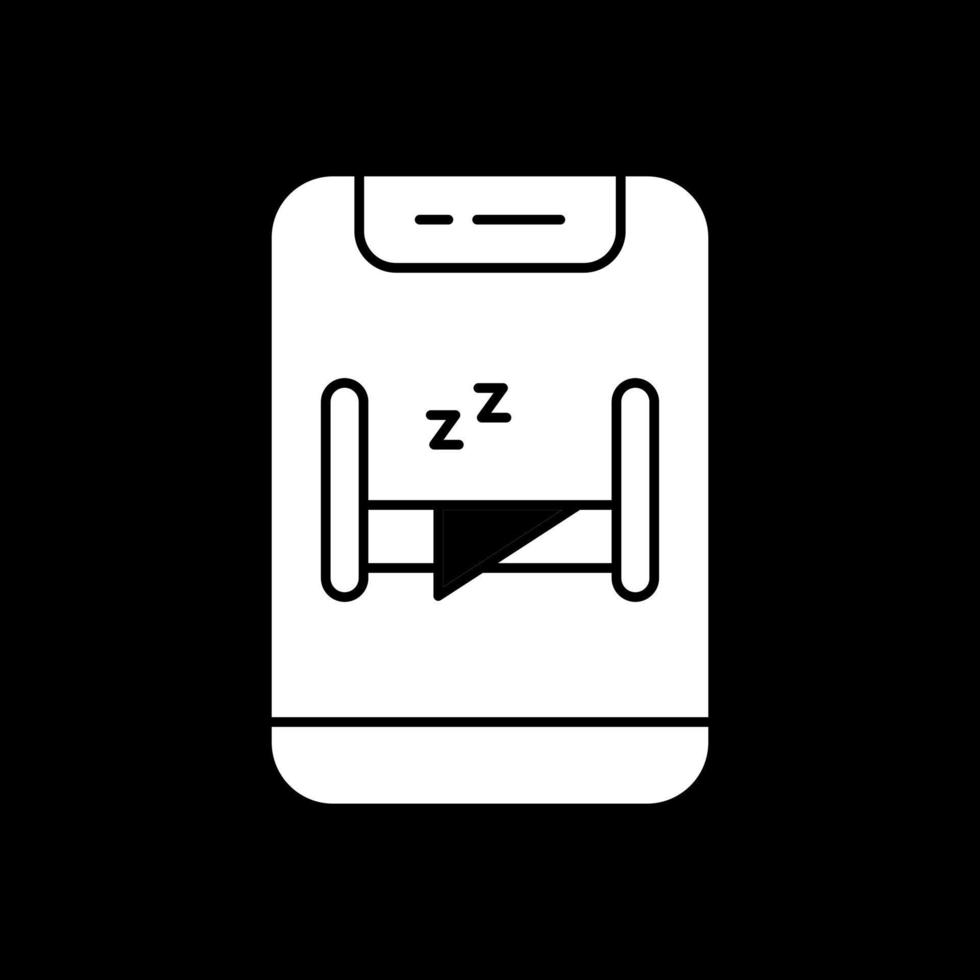Schlaf-Vektor-Icon-Design vektor