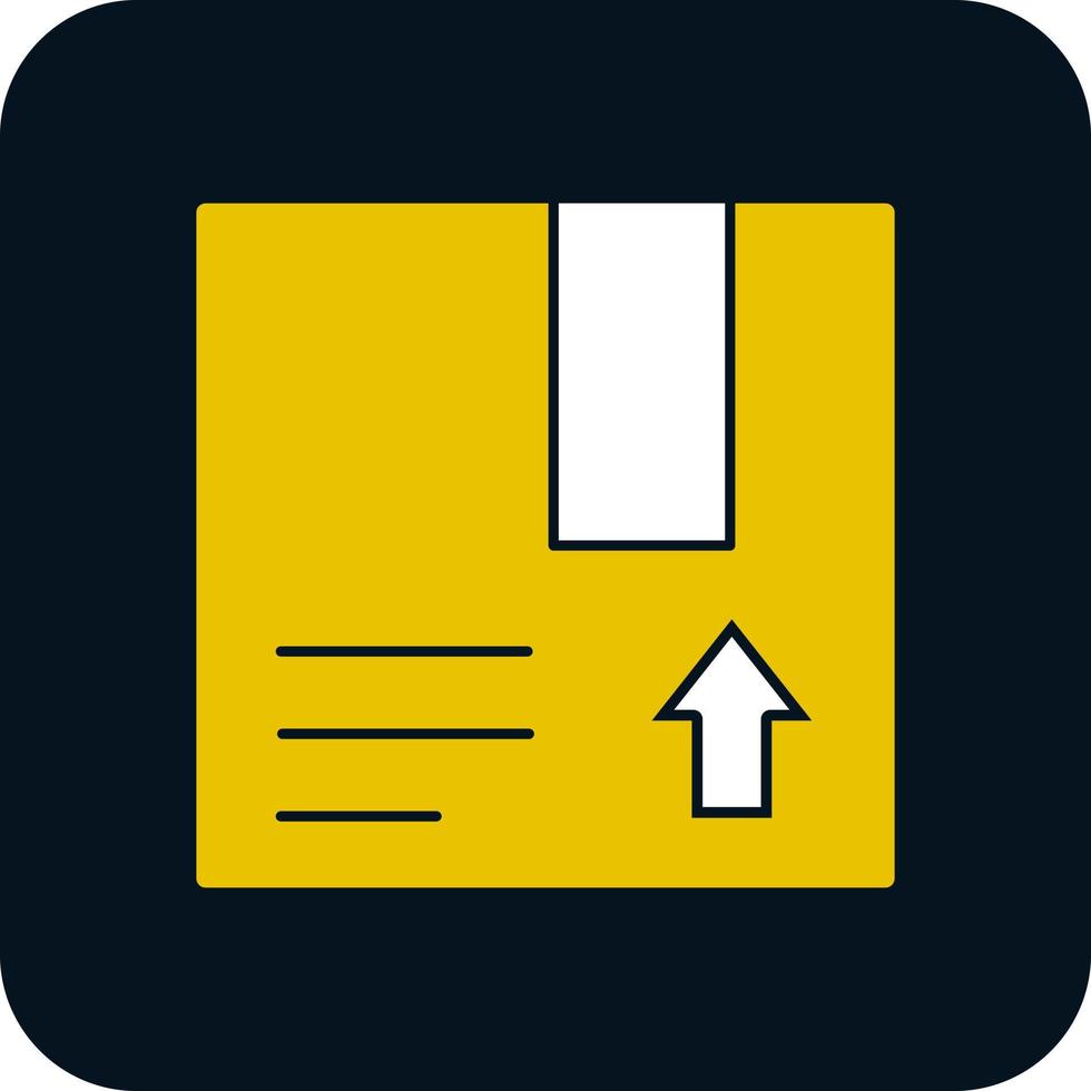 Lieferung Box Vektor Icon Design