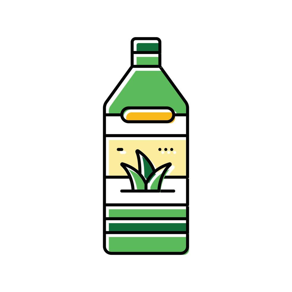 Saft Aloe vera Farbe Symbol Vektor Illustration