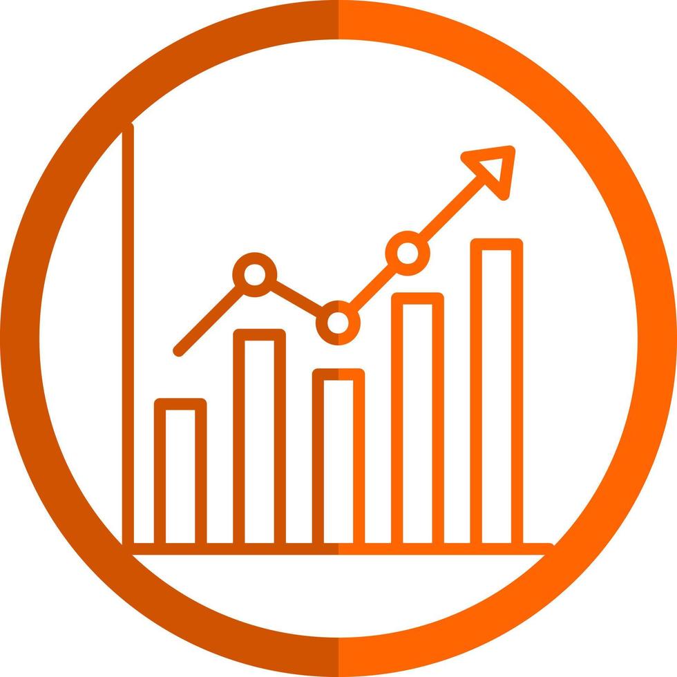 Analytics-Vektor-Icon-Design vektor