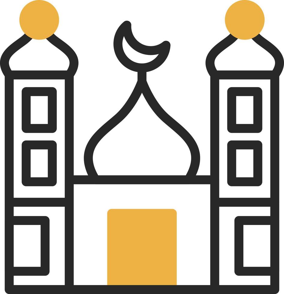 små moské vektor ikon design