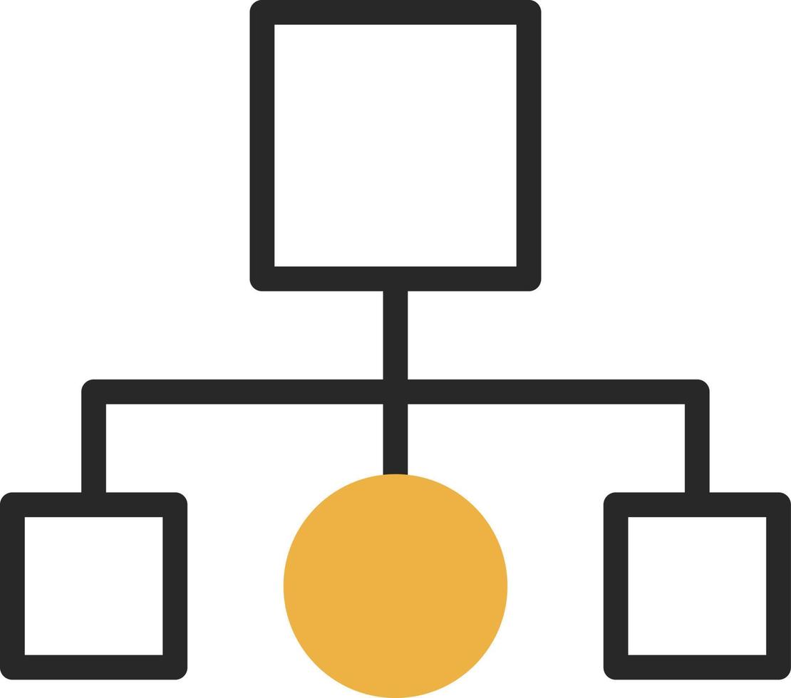 hierarki vektor ikon design