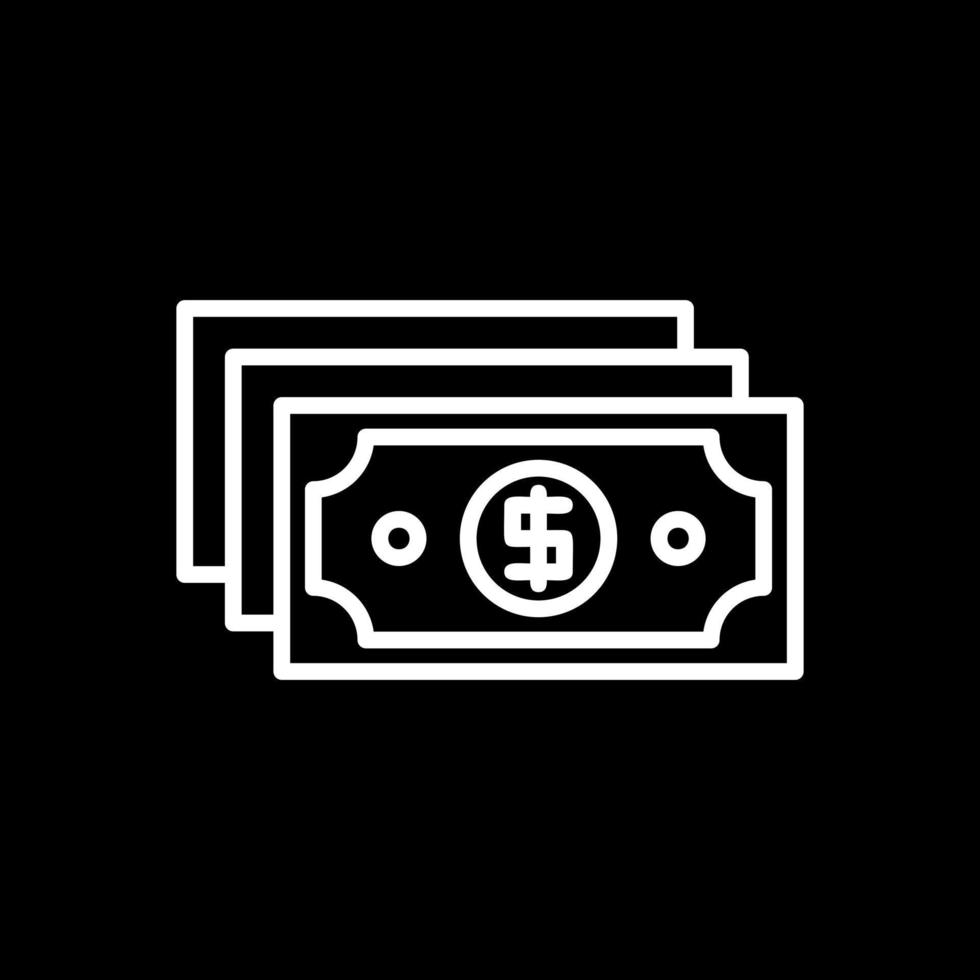 Dollar-Vektor-Icon-Design vektor