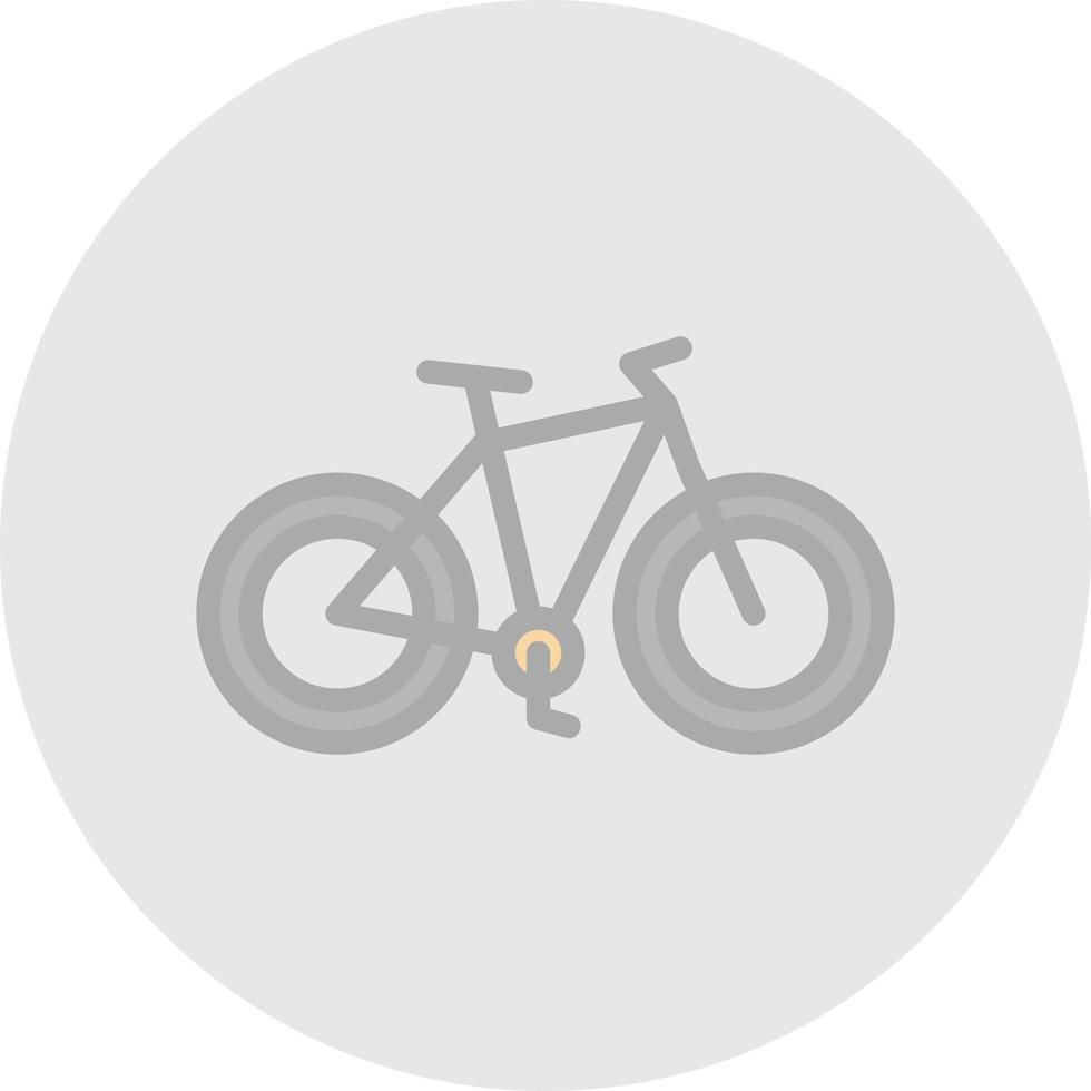 Fahrrad-Vektor-Icon-Design vektor