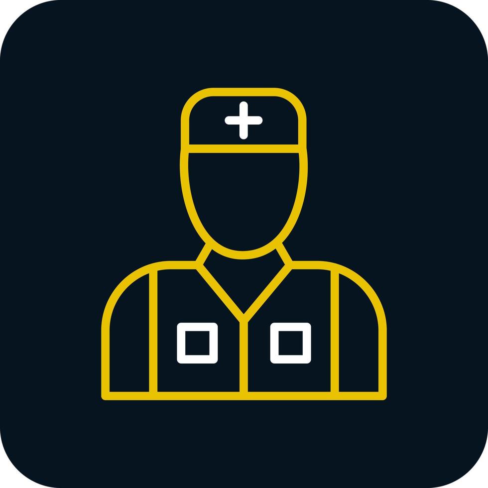 manlig patient vektor ikon design