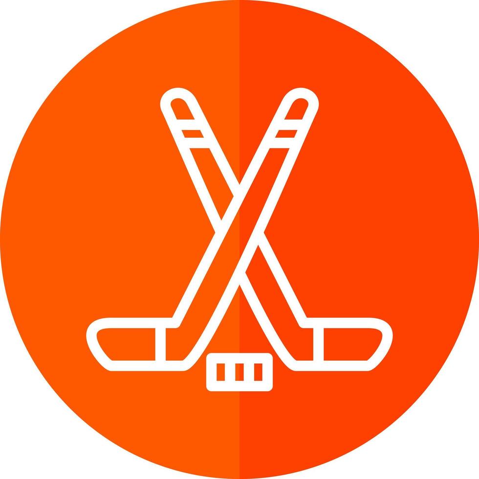 Eishockey-Vektor-Icon-Design vektor