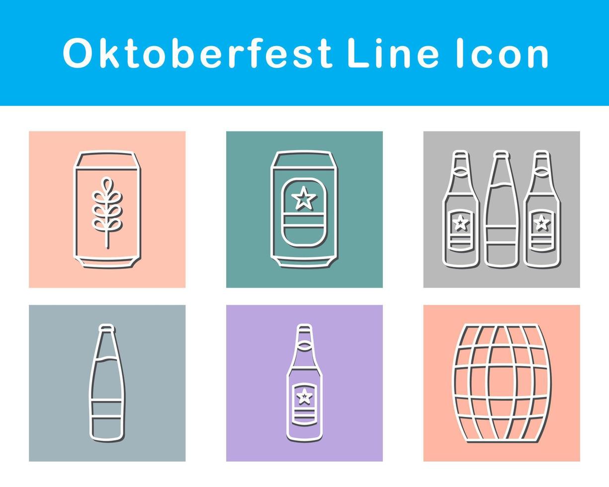 Oktoberfest Vektor Symbol einstellen