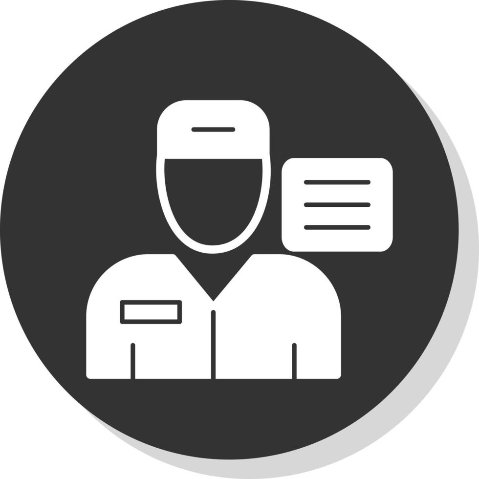 Vektor-Icon-Design für Patientenuntersuchungen vektor