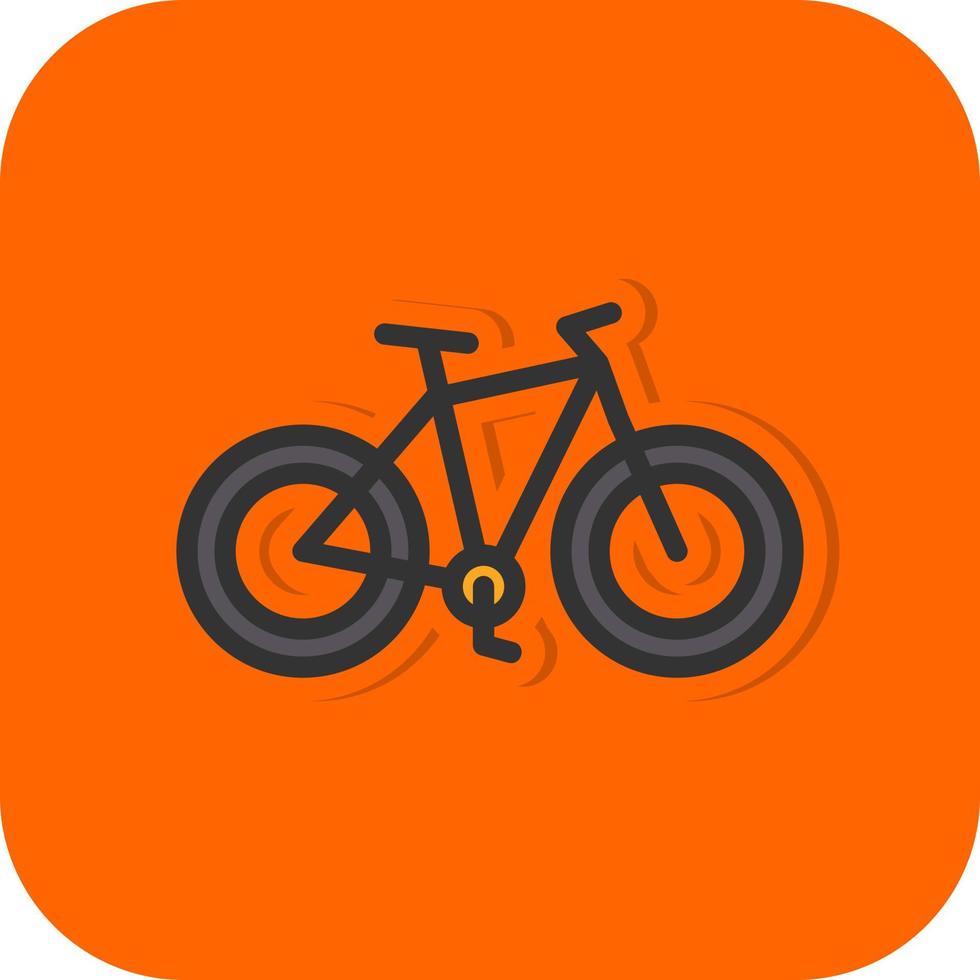 Fahrrad-Vektor-Icon-Design vektor