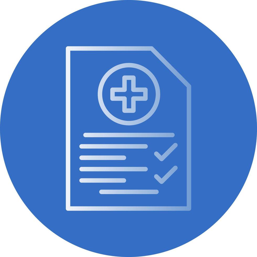 Patienten-Checklisten-Vektor-Icon-Design vektor
