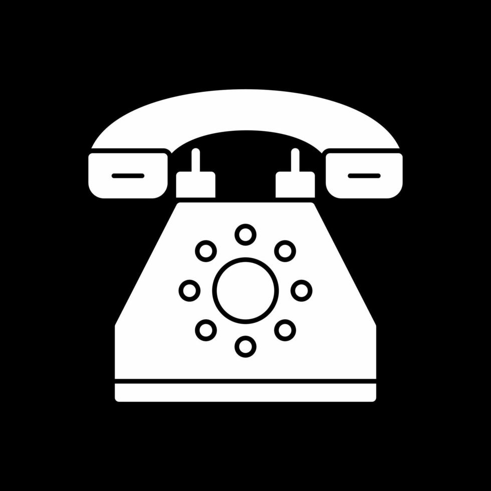 Telefon-Vektor-Icon-Design vektor