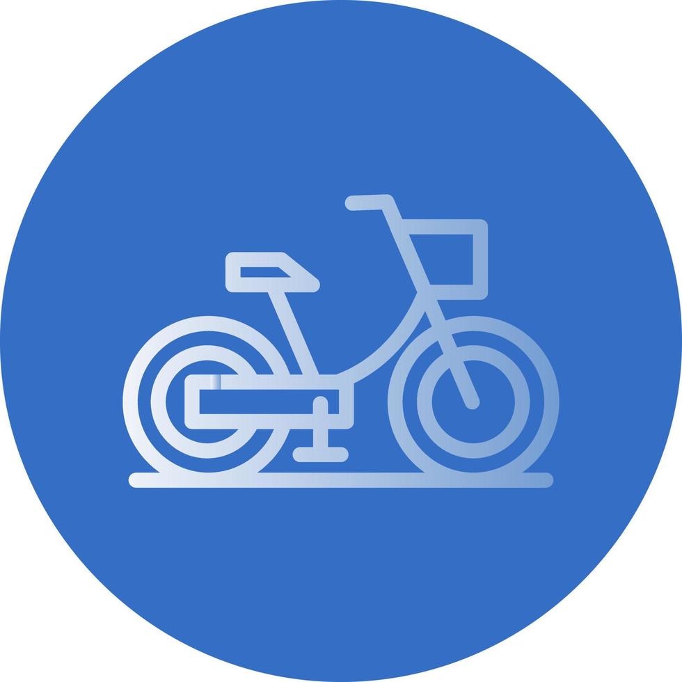 Fahrrad-Vektor-Icon-Design vektor