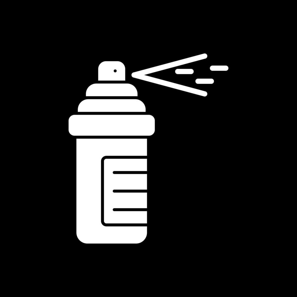 Pfefferspray-Vektor-Icon-Design vektor