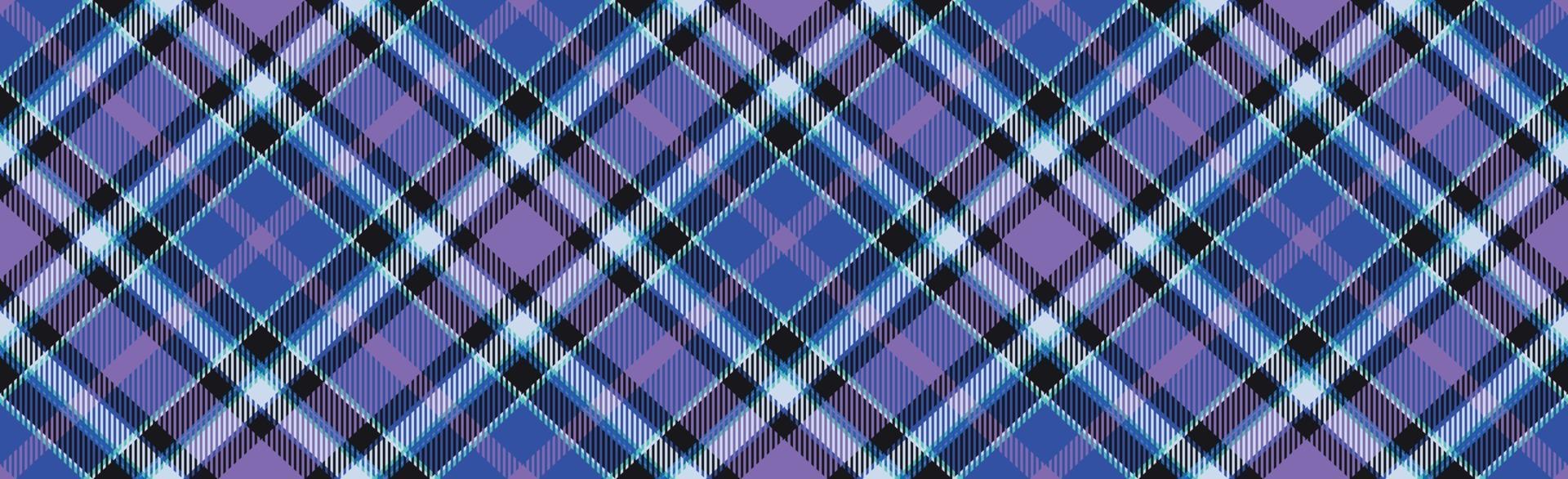 nahtlose karierte Tartan-Schottland-Textur mit Rauten - Vektor