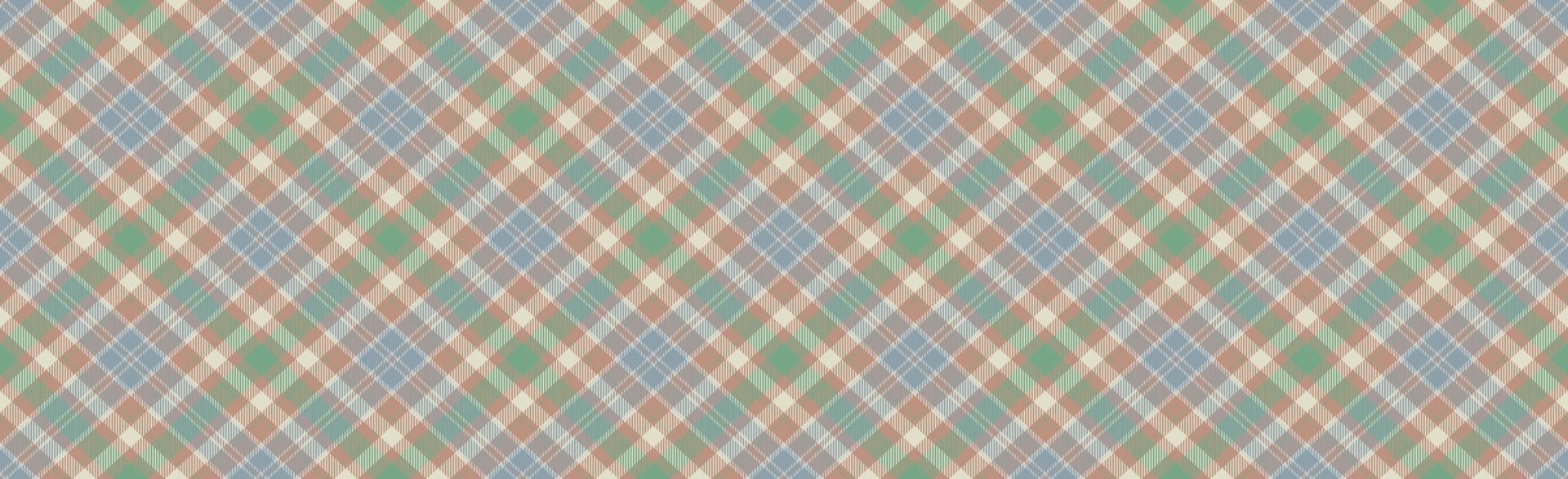 nahtlose karierte Tartan-Schottland-Textur mit Rauten - Vektor