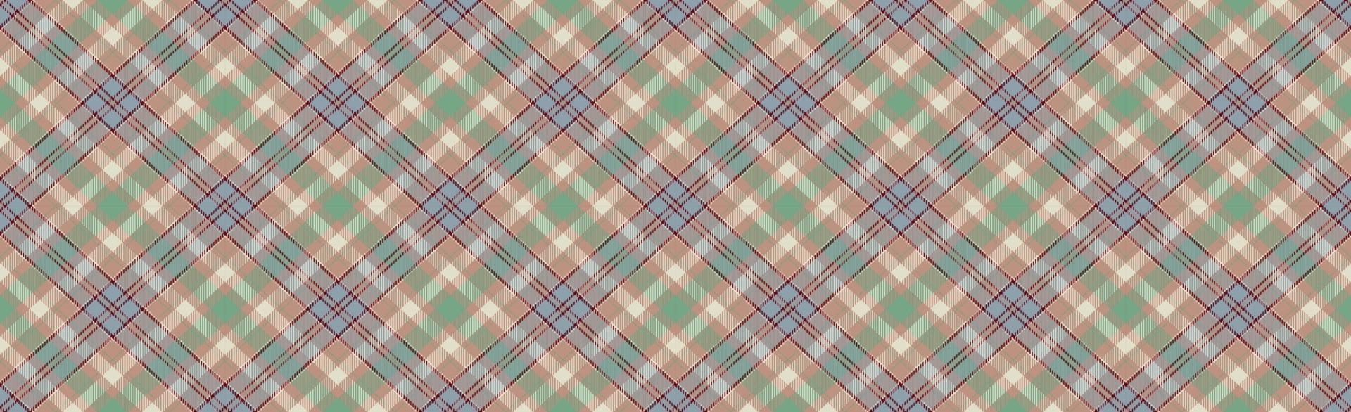 nahtlose karierte Tartan-Schottland-Textur mit Rauten - Vektor