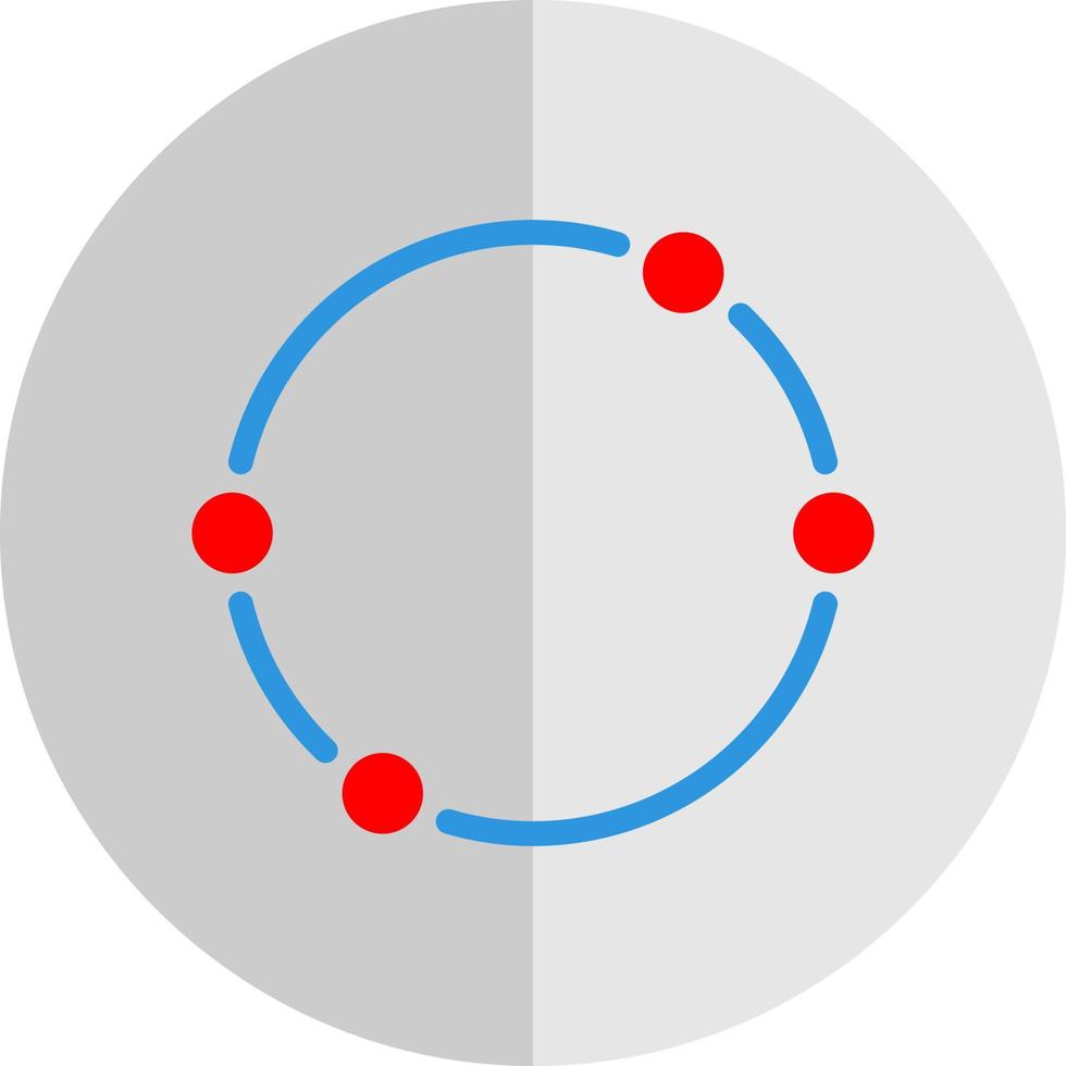 punkt cirkel vektor ikon design