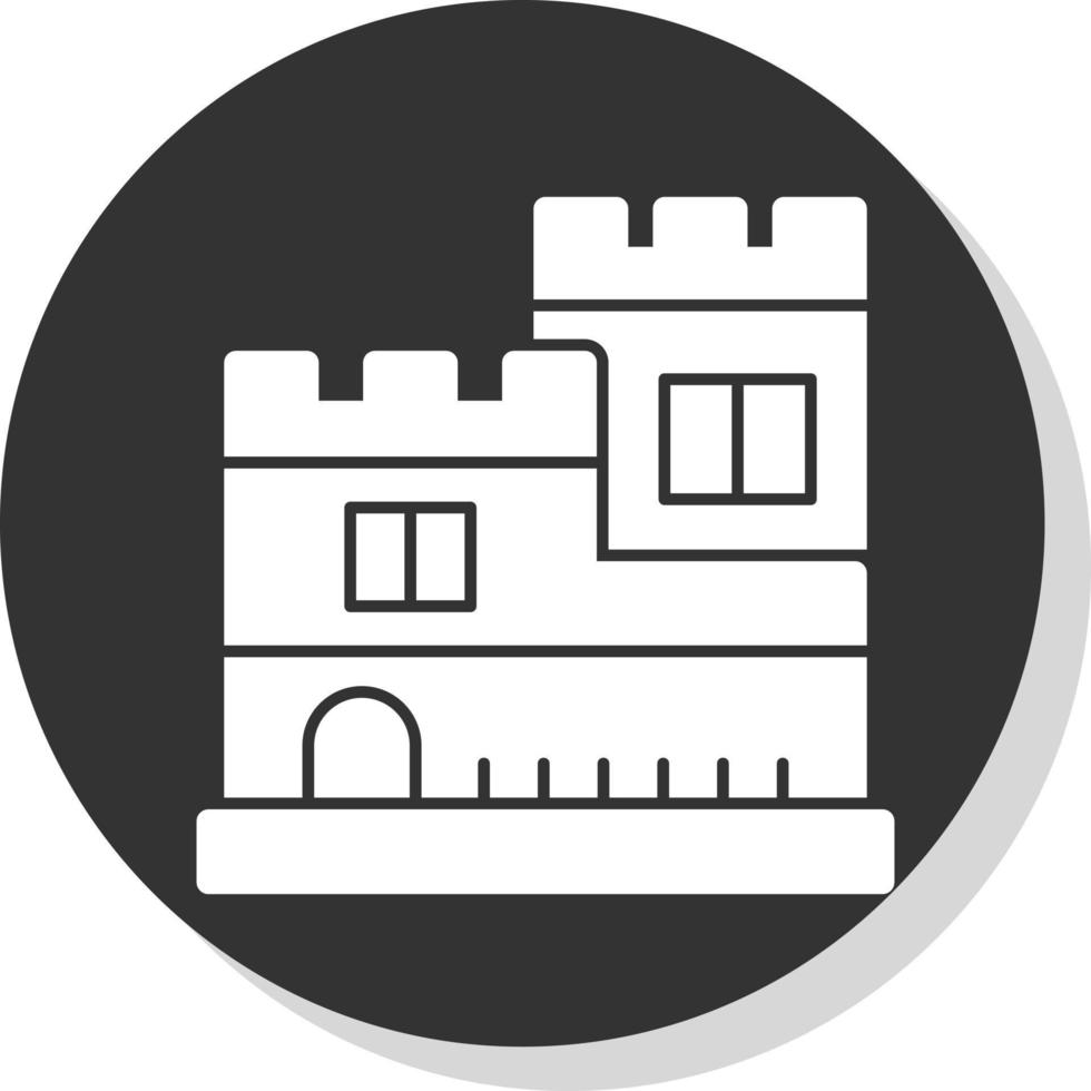 Schloss-Vektor-Icon-Design vektor