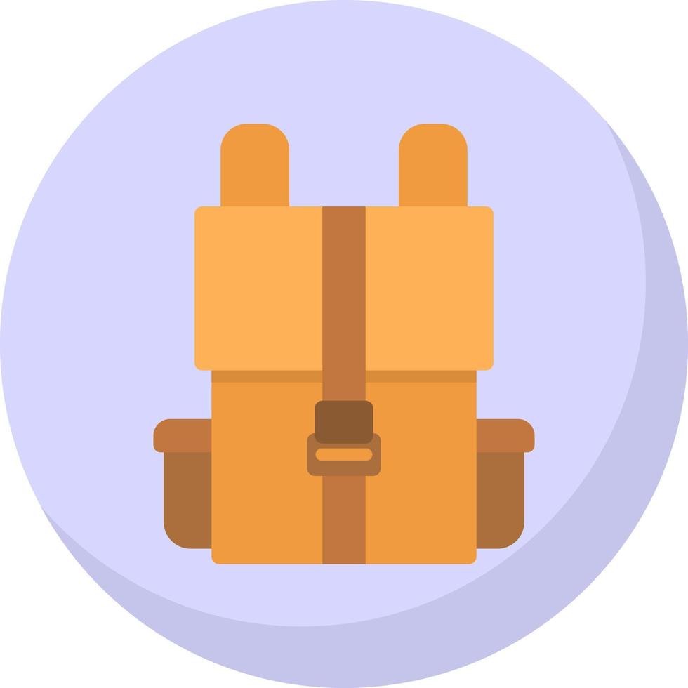 Rucksack-Vektor-Icon-Design vektor