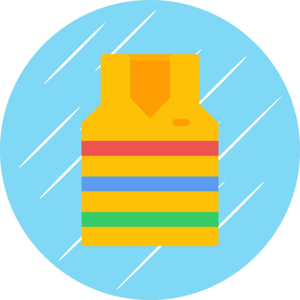 Tank-Top-Vektor-Icon-Design vektor