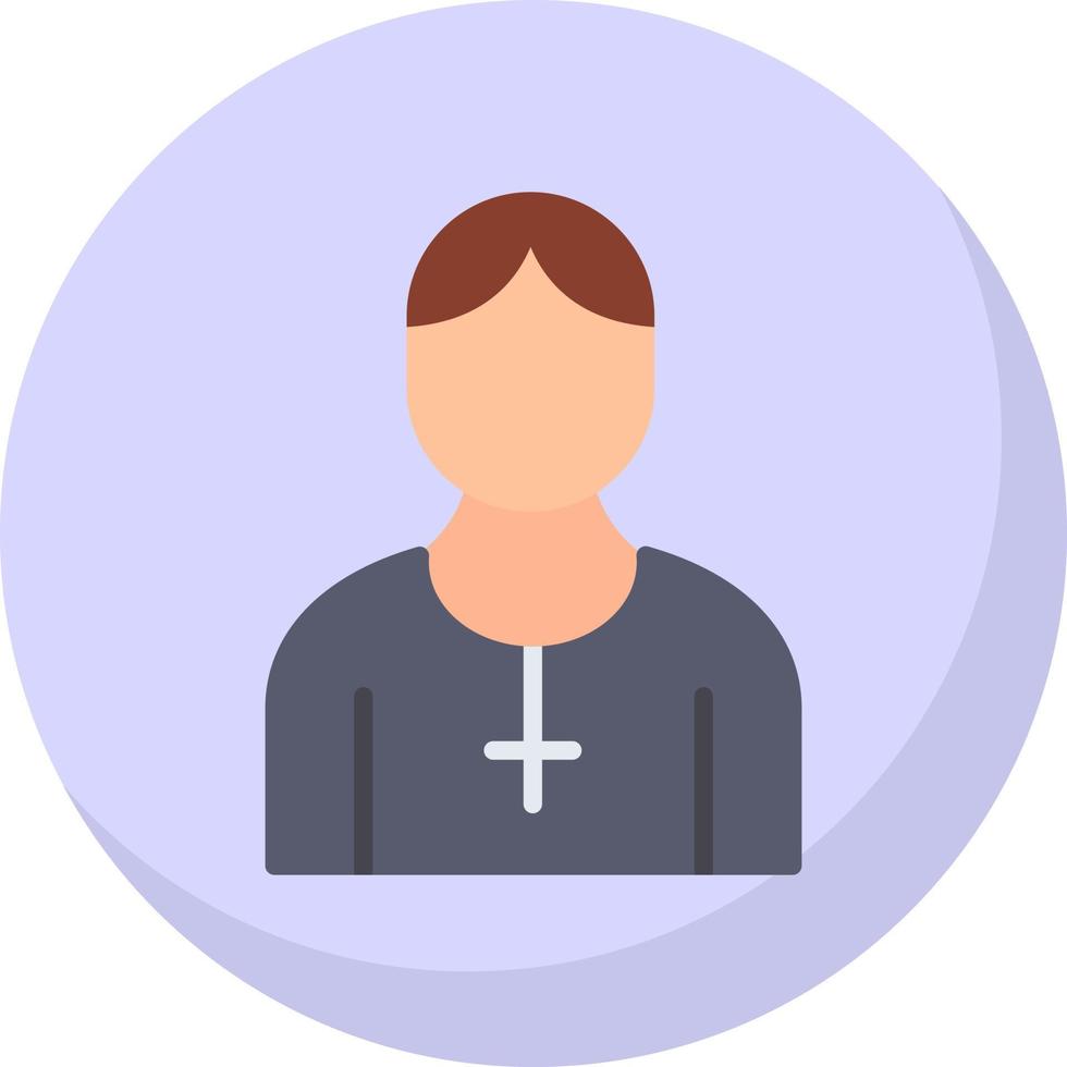 Pastor-Vektor-Icon-Design vektor