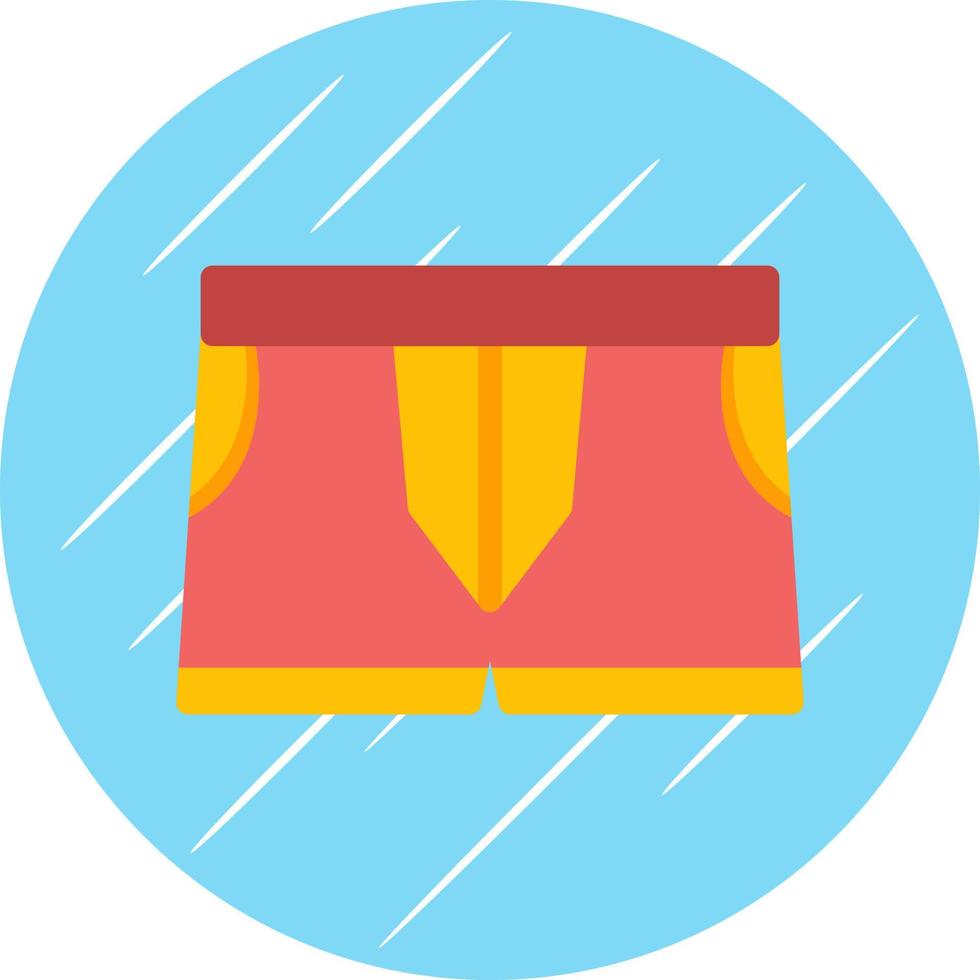 Boxershorts-Vektor-Icon-Design vektor