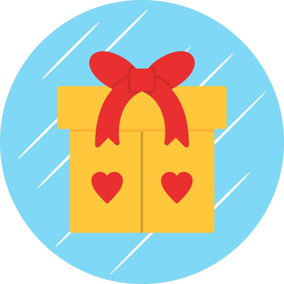 Geschenkbox-Vektor-Icon-Design vektor