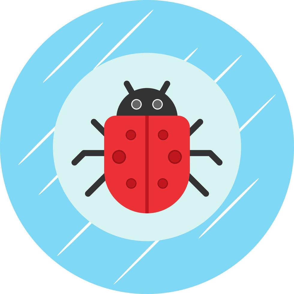 Bug-Vektor-Icon-Design vektor