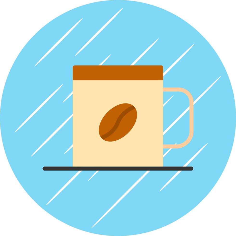 Kaffeetassen-Vektor-Icon-Design vektor