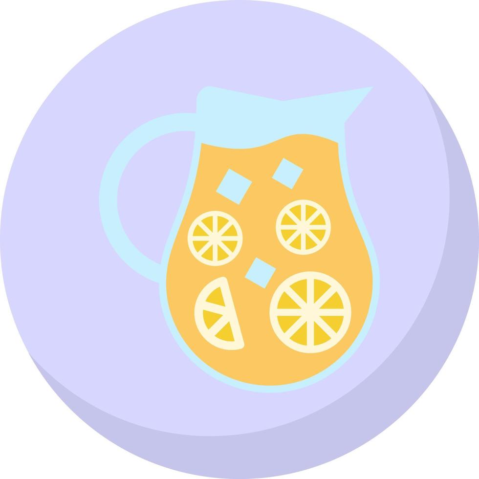 Limonade-Krug-Vektor-Icon-Design vektor