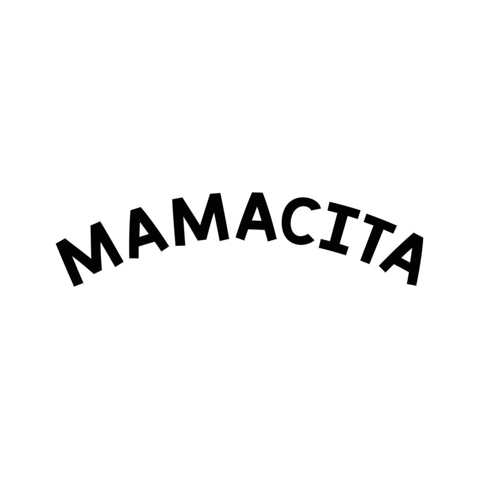 mamacita t skjorta design vektor, mexikansk cinco de mayo festival design vektor