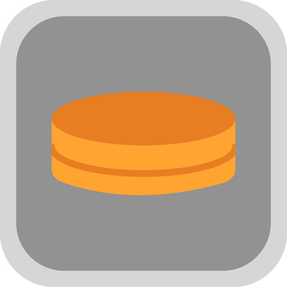 Hockey-Puck-Vektor-Icon-Design vektor