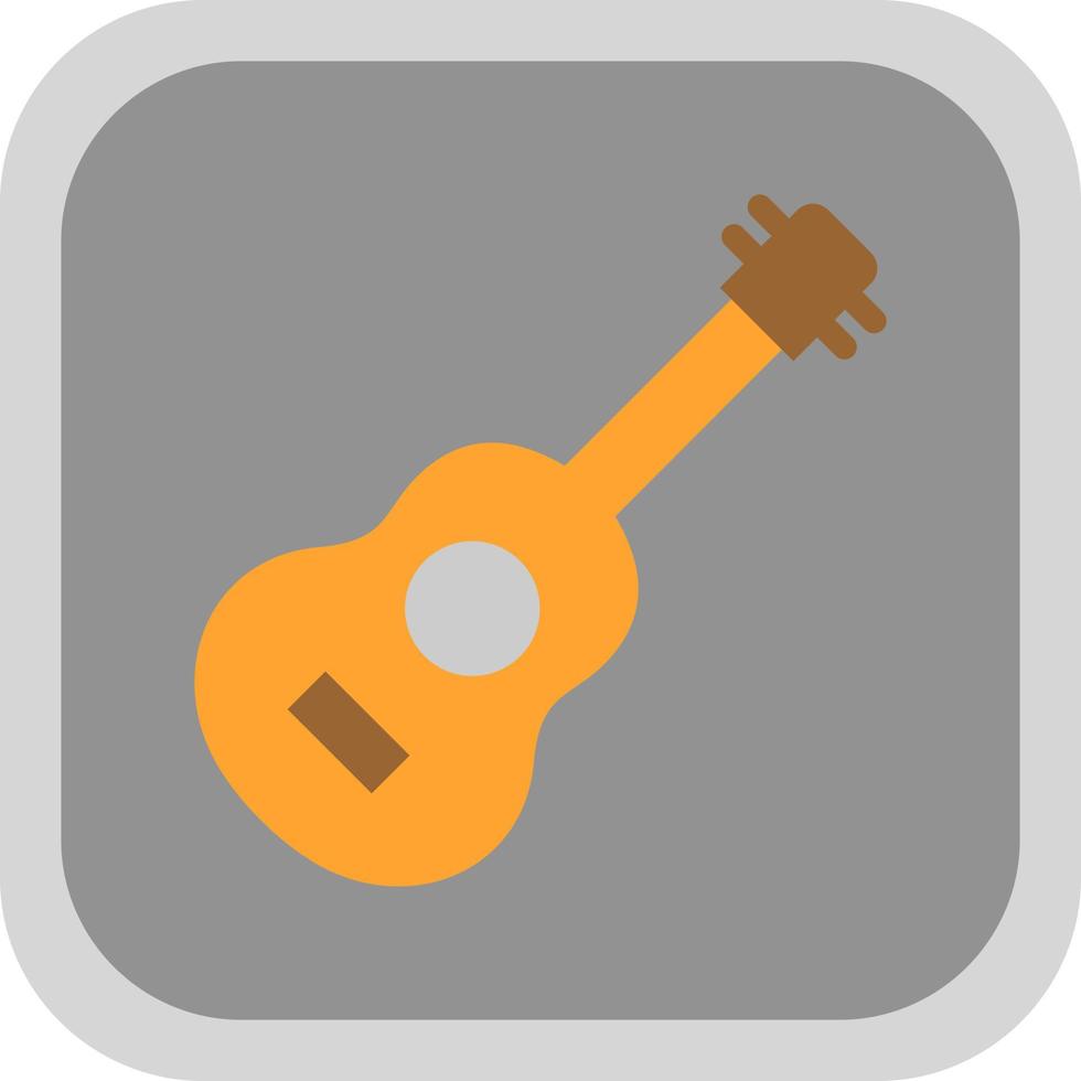 Gitarren-Vektor-Icon-Design vektor