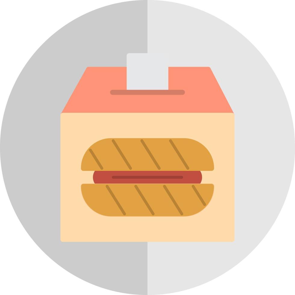 bröd donation vektor ikon design
