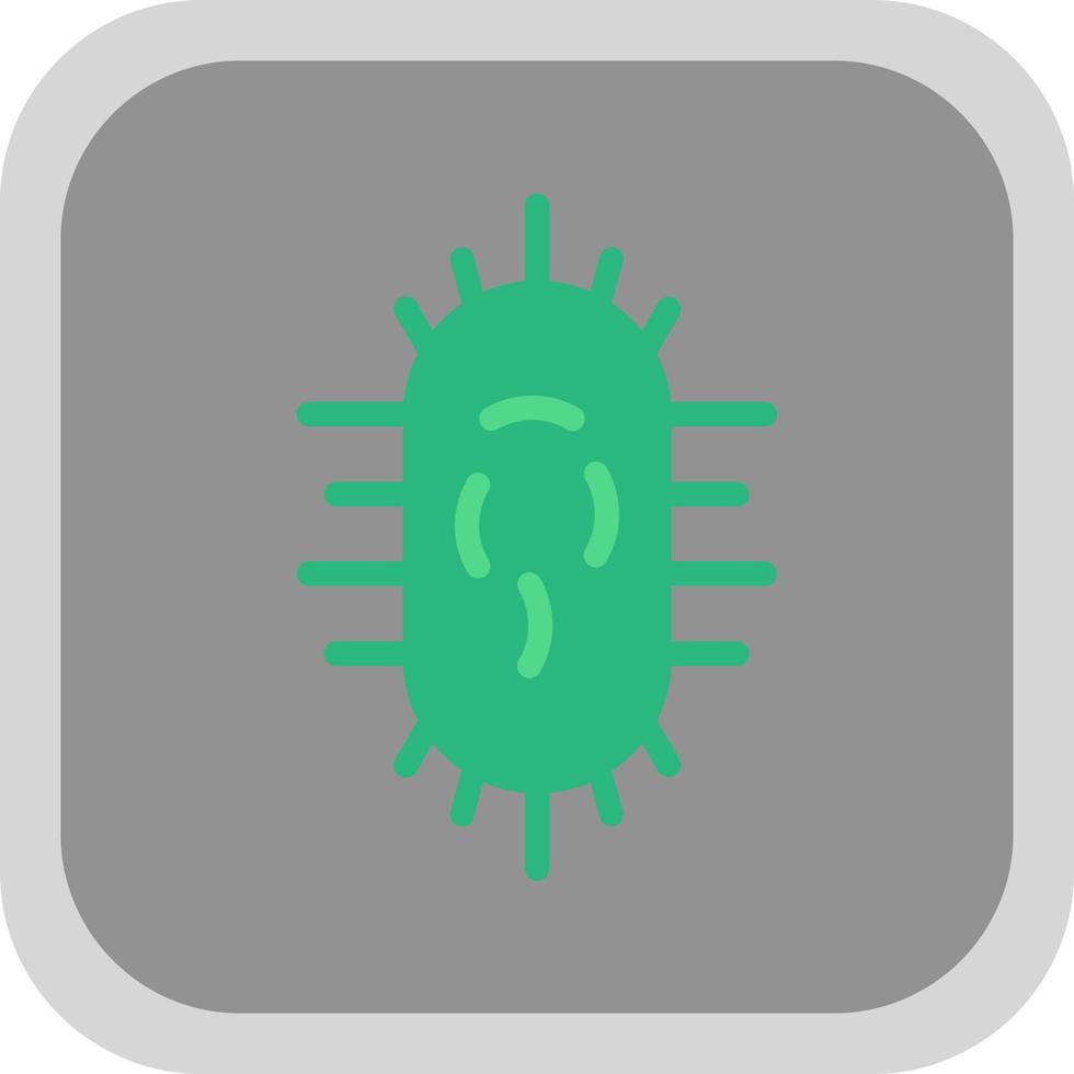 Bakterien-Vektor-Icon-Design vektor