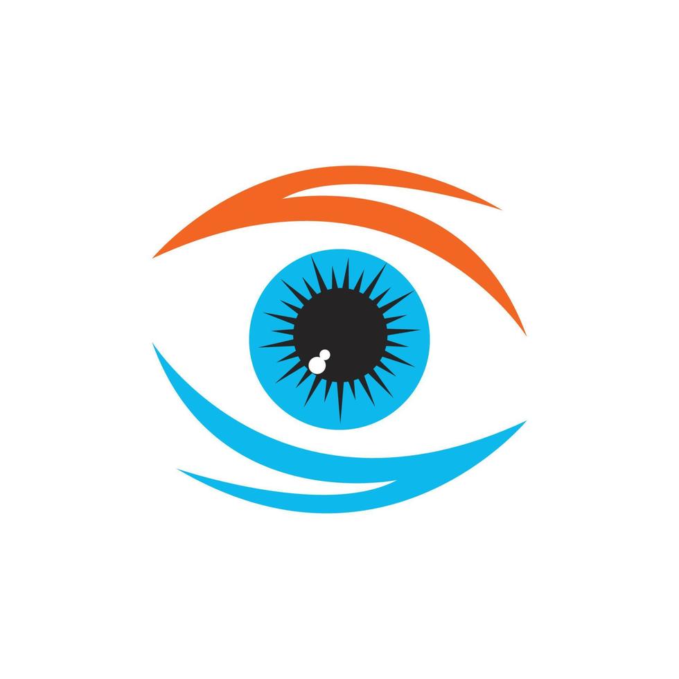korporativ Auge Pflege Vektor Logo Design branding Identität