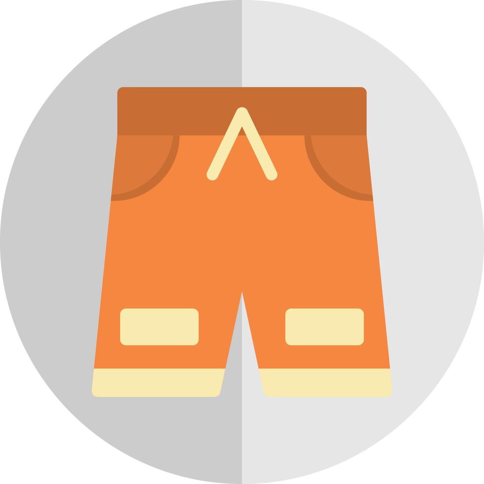 Shorts-Vektor-Icon-Design vektor