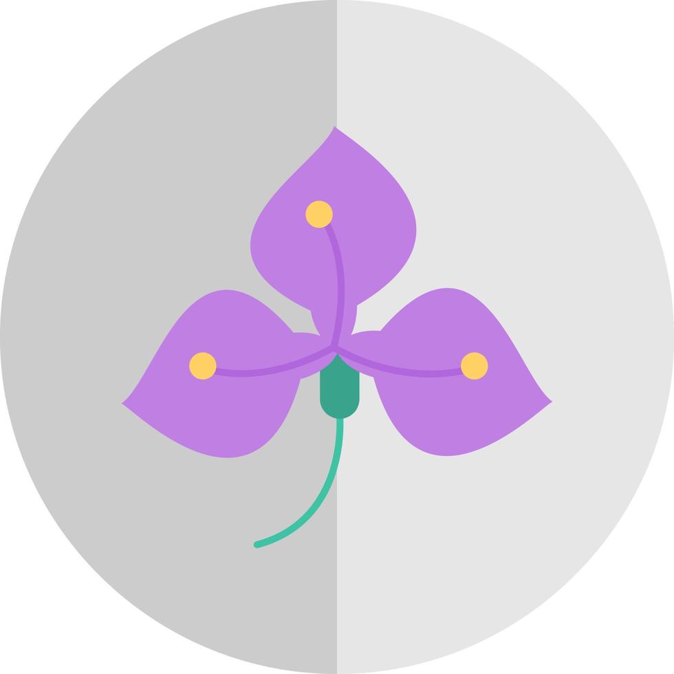 Iris-Vektor-Icon-Design vektor
