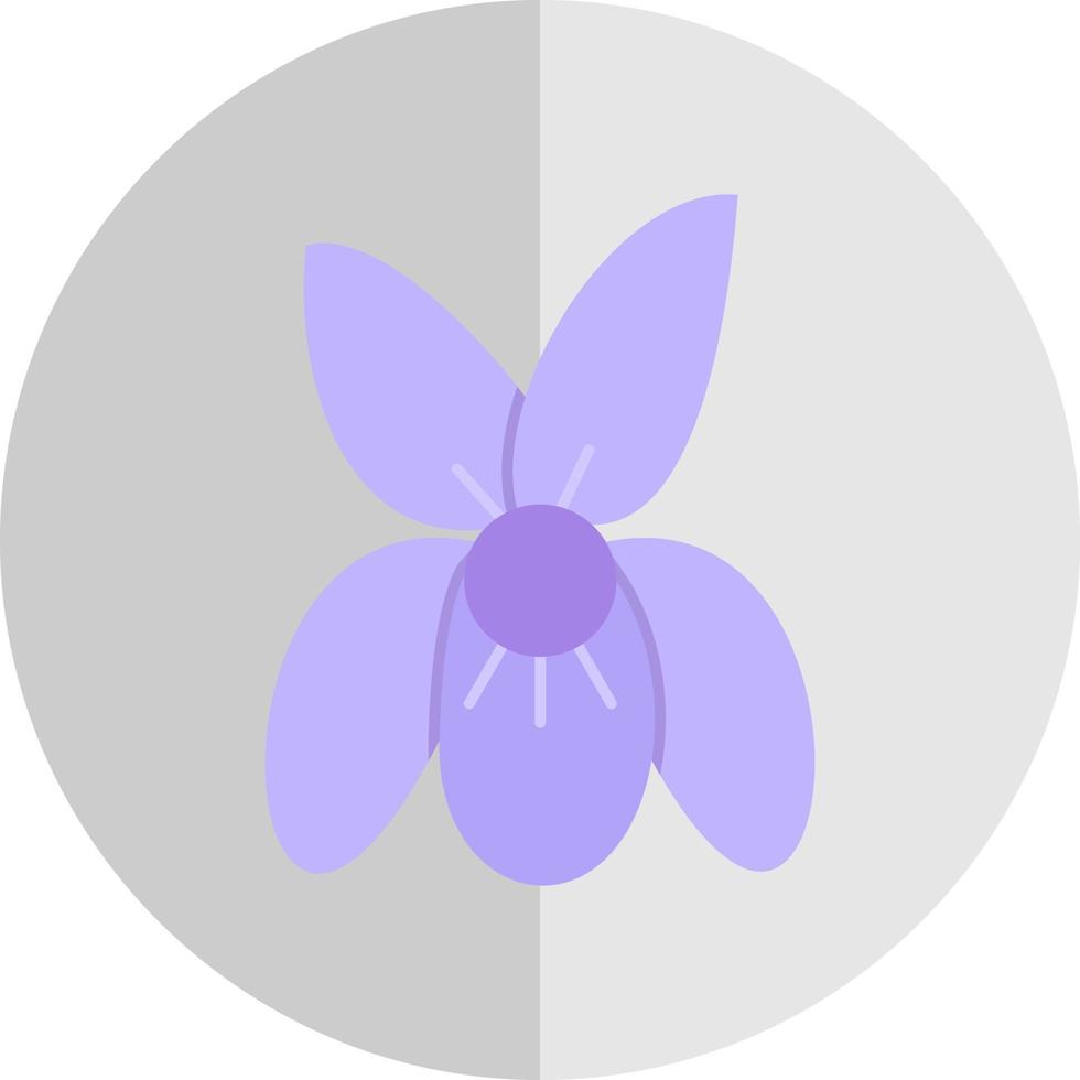 violettes Vektor-Icon-Design vektor