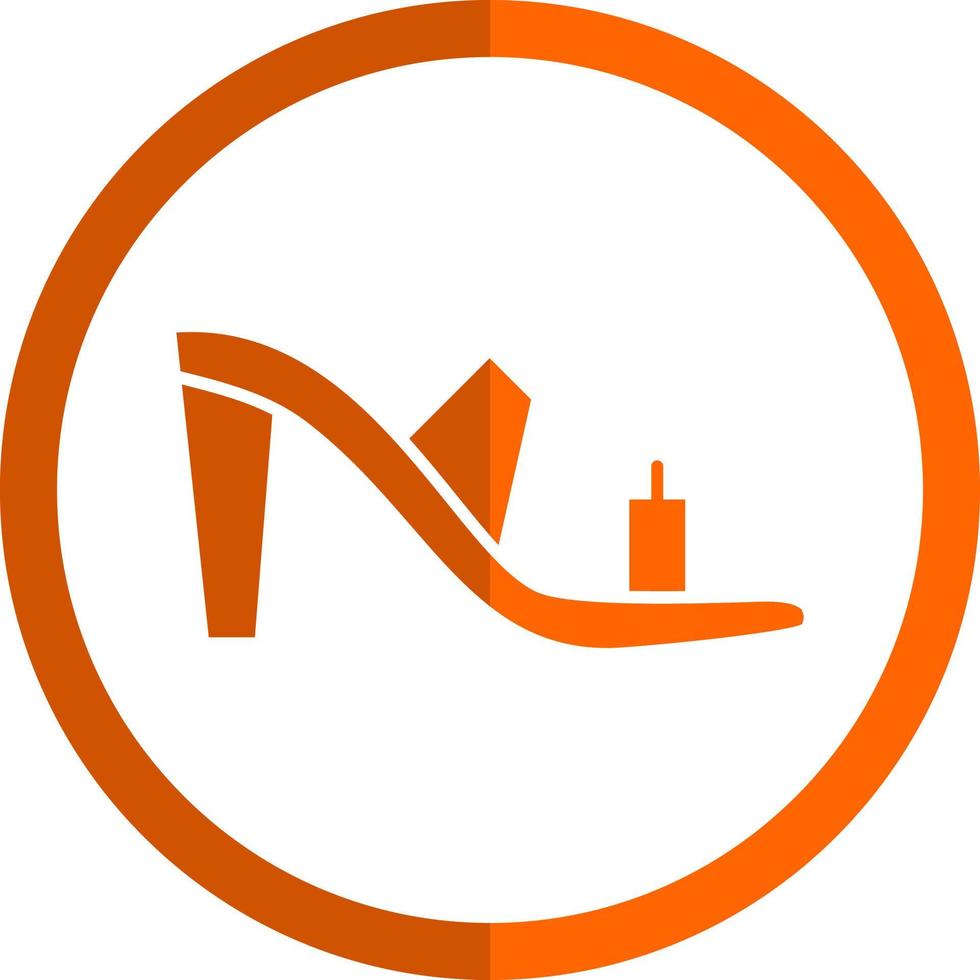 High Heels-Vektor-Icon-Design vektor