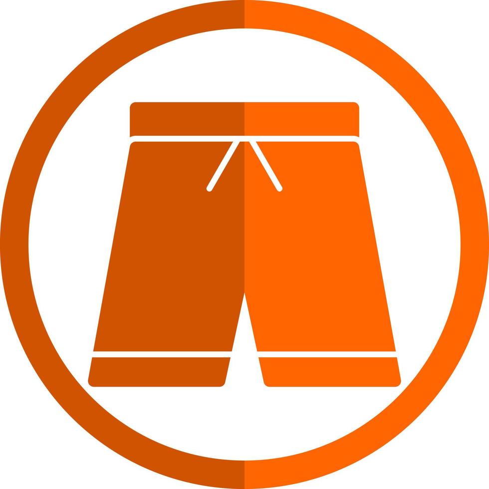 Shorts-Vektor-Icon-Design vektor