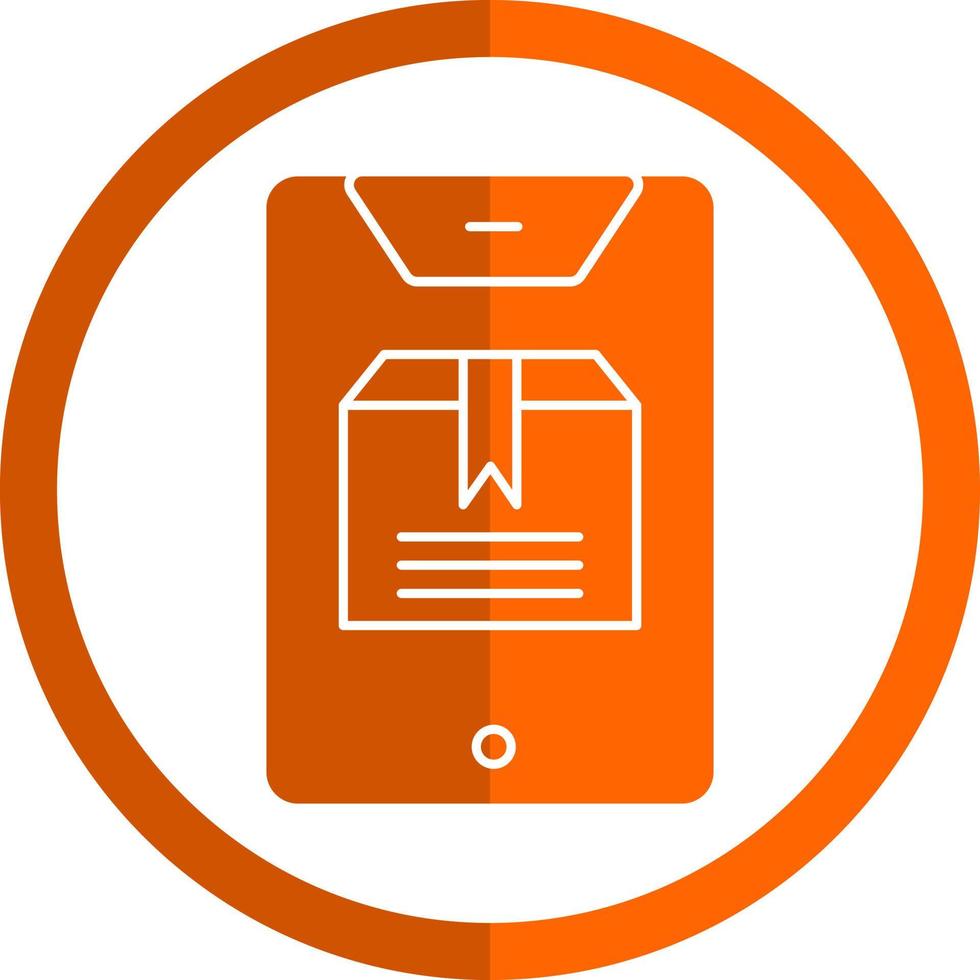 E-Commerce-Tablet-Vektor-Icon-Design vektor