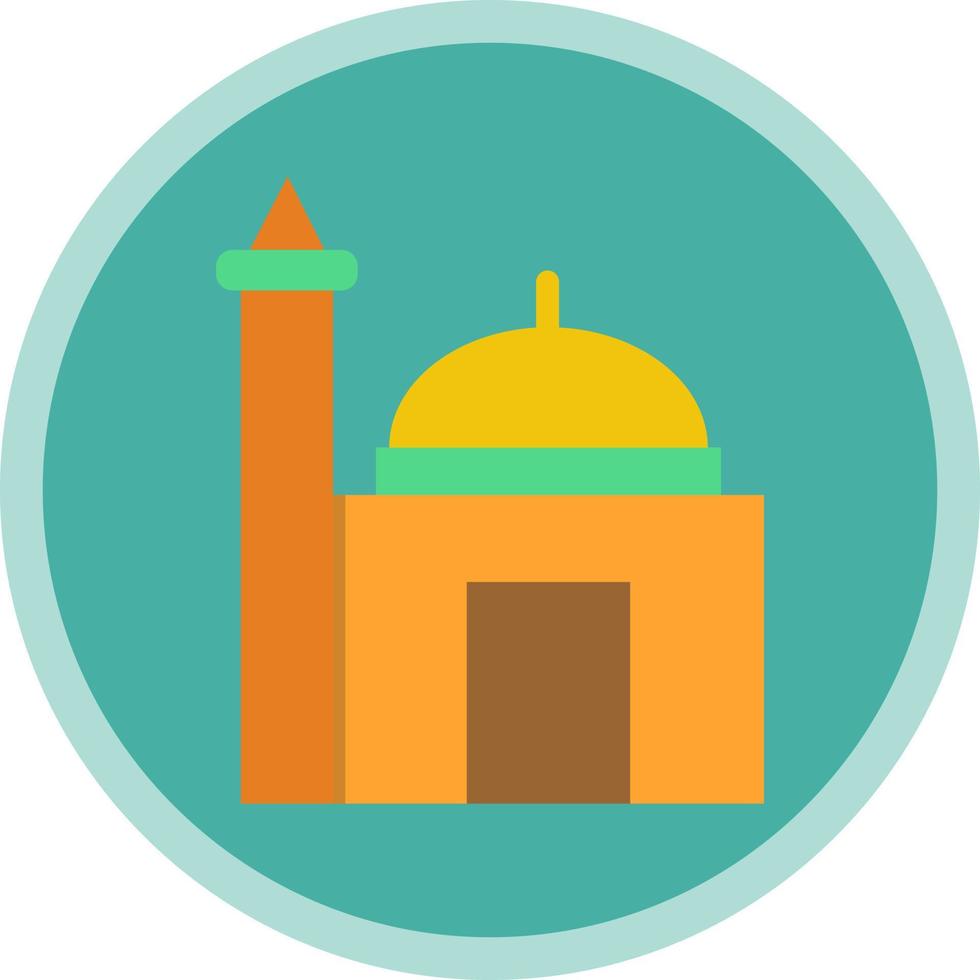 Moschee-Vektor-Icon-Design vektor