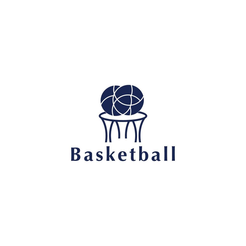 Basketball Symbol Vektor Zeichen Symbol isoliert