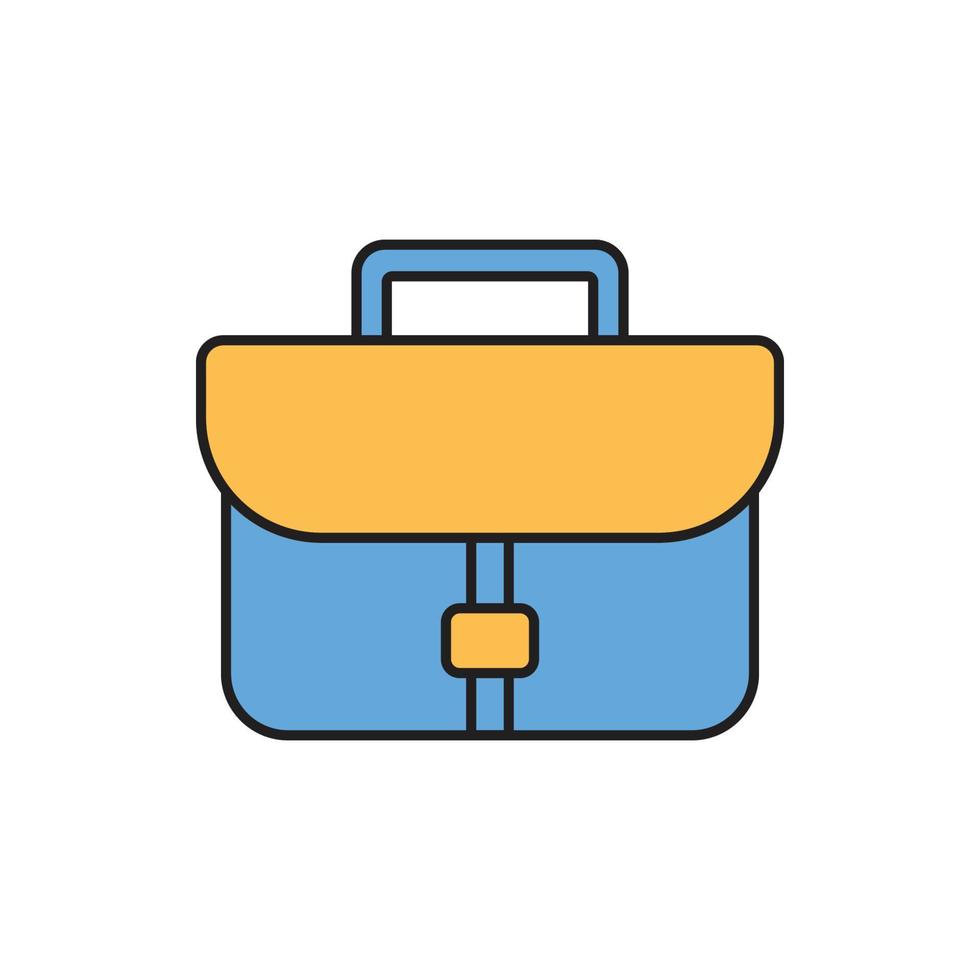 Tasche, Büro Tasche Symbol vektor