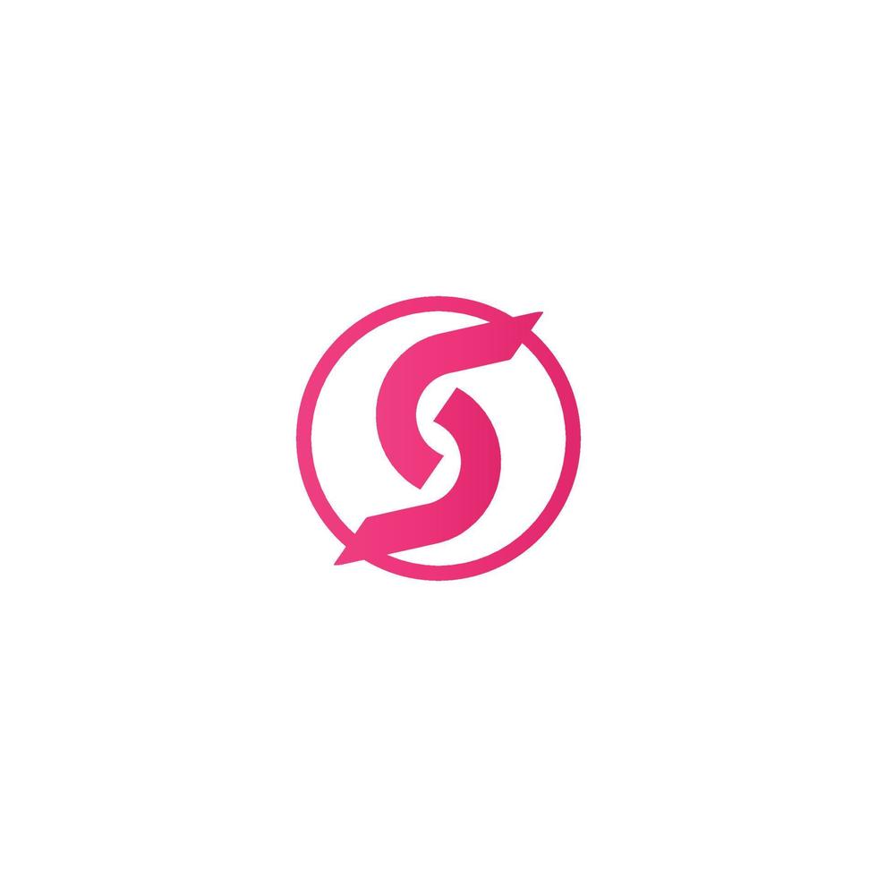 kreativ s Logo s Symbol eingängig einfach s Logo vektor
