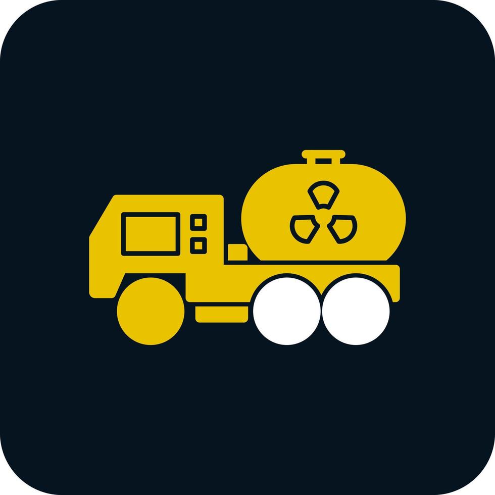 neclear LKW-Vektor-Icon-Design vektor