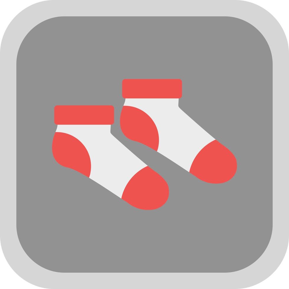 Socken-Vektor-Icon-Design vektor