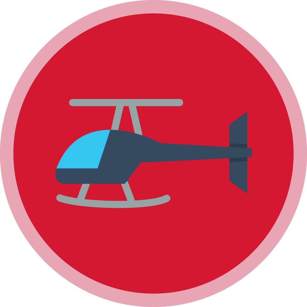 Hubschrauber-Vektor-Icon-Design vektor