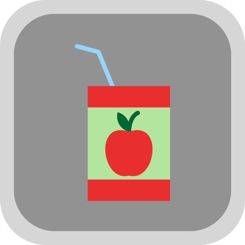 Saft-Box-Vektor-Icon-Design vektor